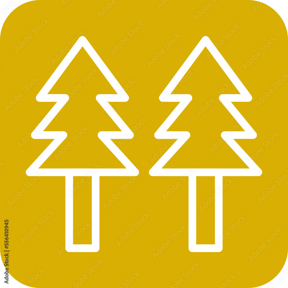 Pine Tree Icon Style Pine Tree Icon Style