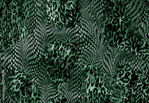 abstract animal skin pattern vector	
