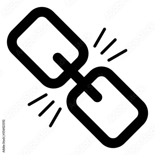 Trendy design icon of  web linkage 