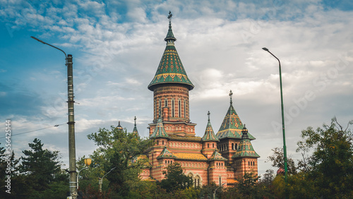 The Orthodox Cathedral's towers 