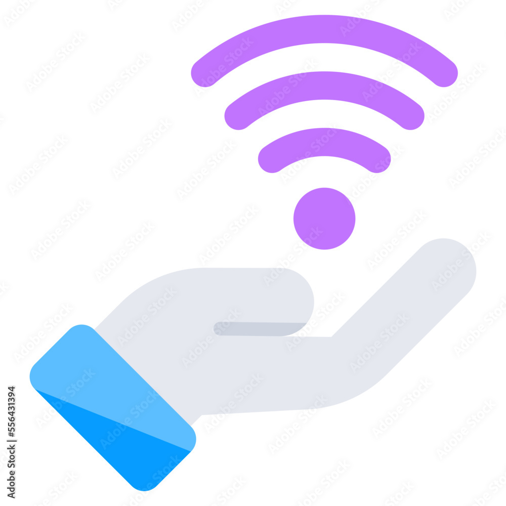 Premium download icon of wifi care Premium download icon of wifi care