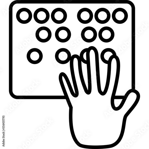 world braille day icon