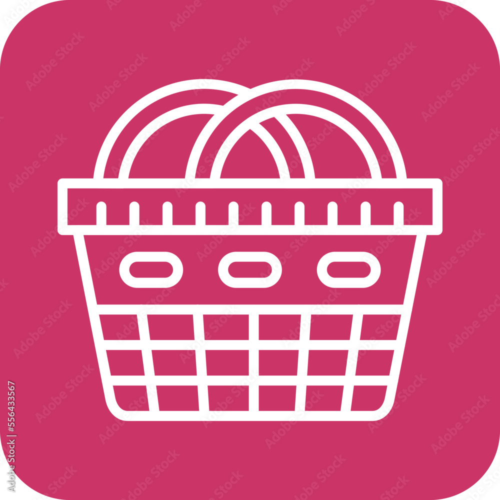 Shopping Basket Icon Style Shopping Basket Icon Style