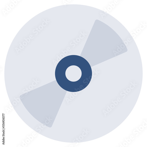 Premium download icon of compact disc
