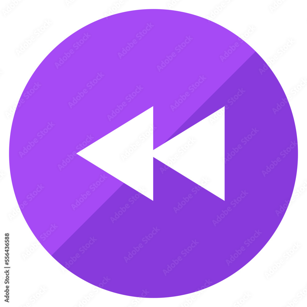 Premium download icon of play back arrow Premium download icon of play back arrow