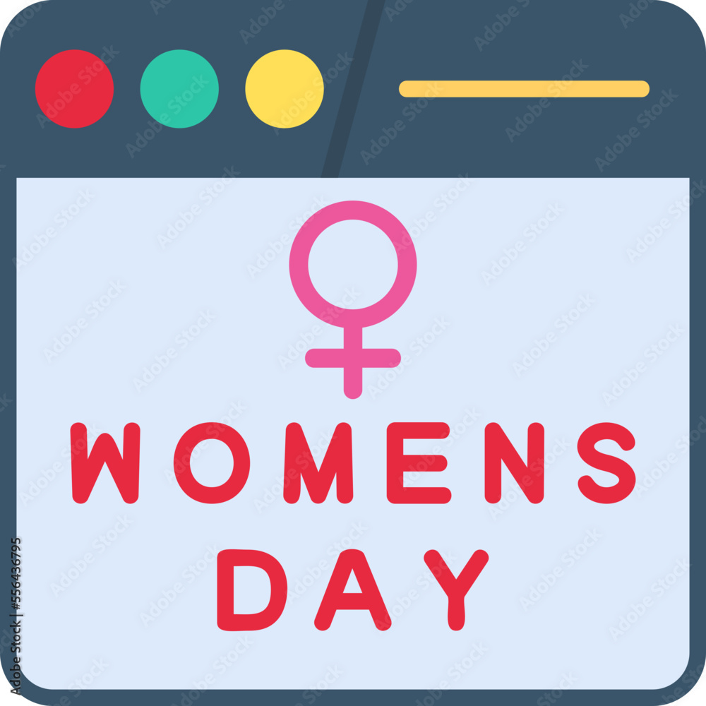 Womens Day Icon Womens Day Icon