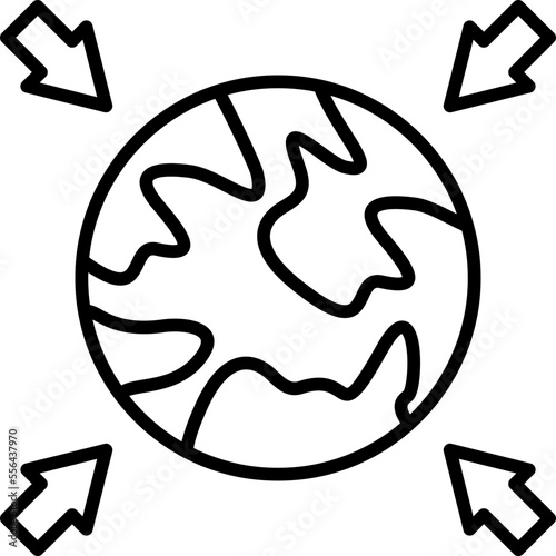 Global Warming Icon