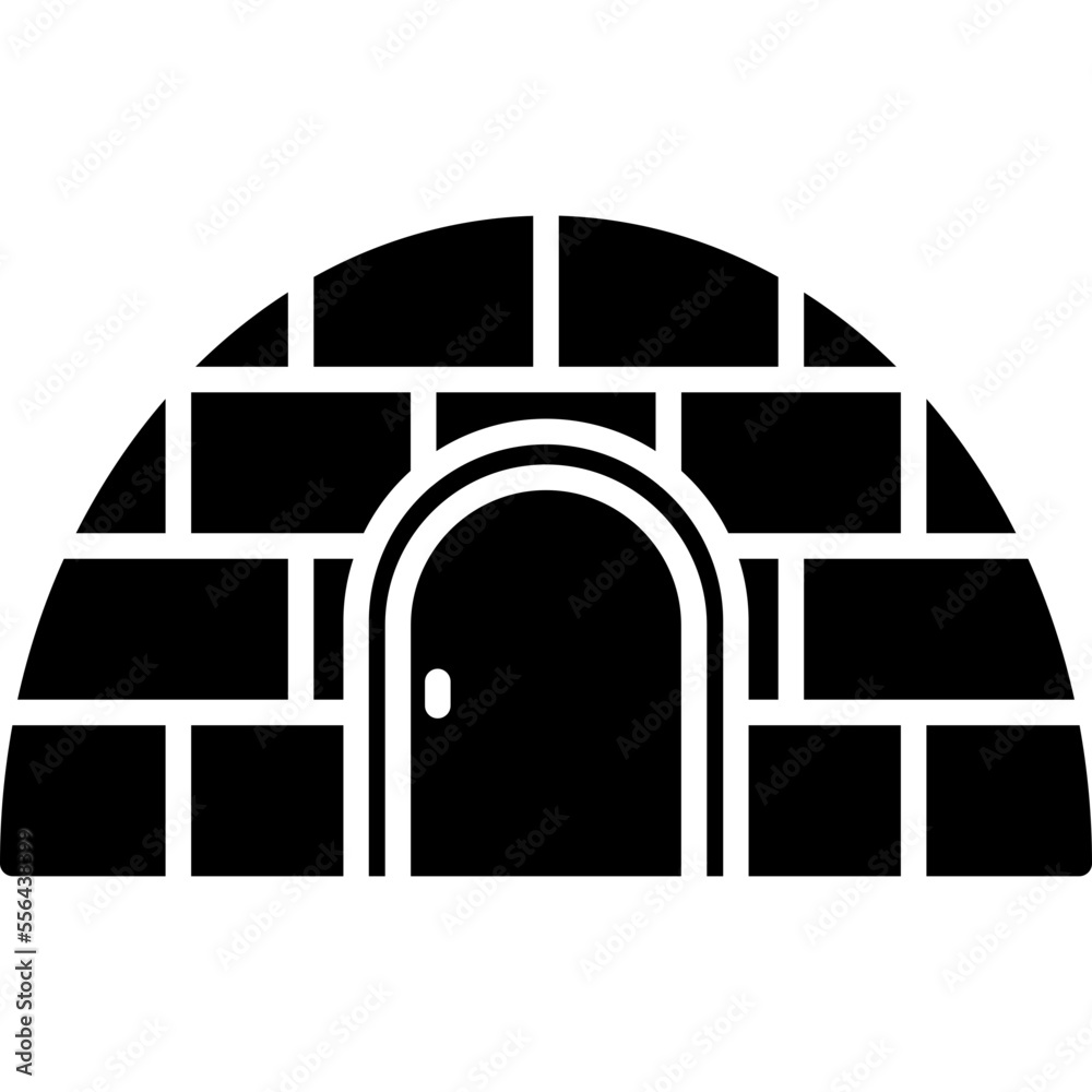 Fototapeta premium igloo Icon