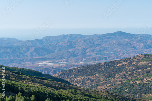 Mountainous area in the south of Granada (Spain)