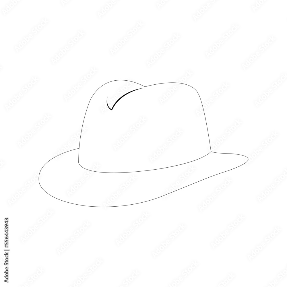 hat icon illustration vector hat icon illustration vector