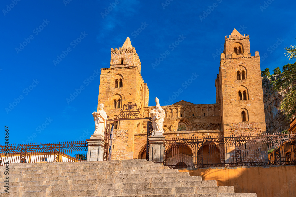 Cefalù Cathedral in Sicily Italy