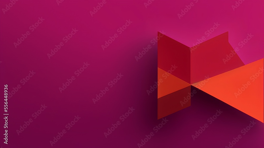 PPT template, Slide, Flyer, postcard, slide for brochure, booklet. magenta background. 