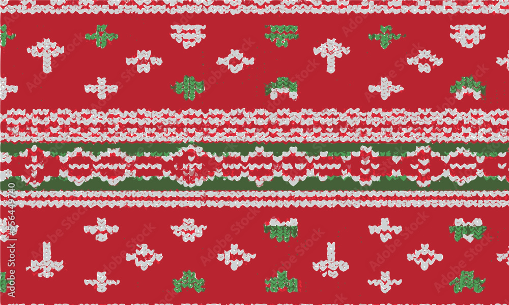 Christmas Seamless Pattern Background Vector Christmas Seamless Pattern Background Vector