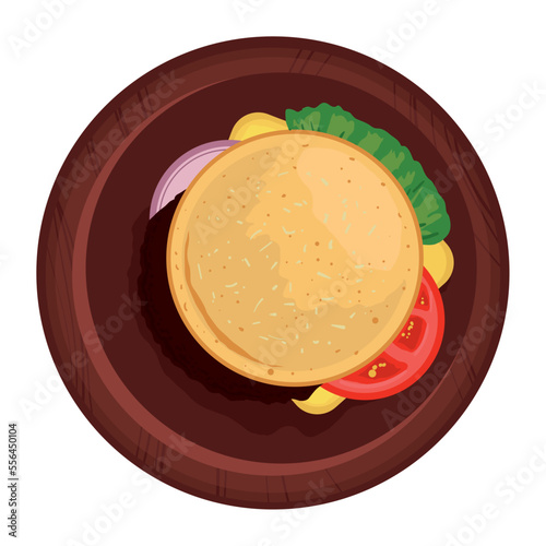 burger fast food