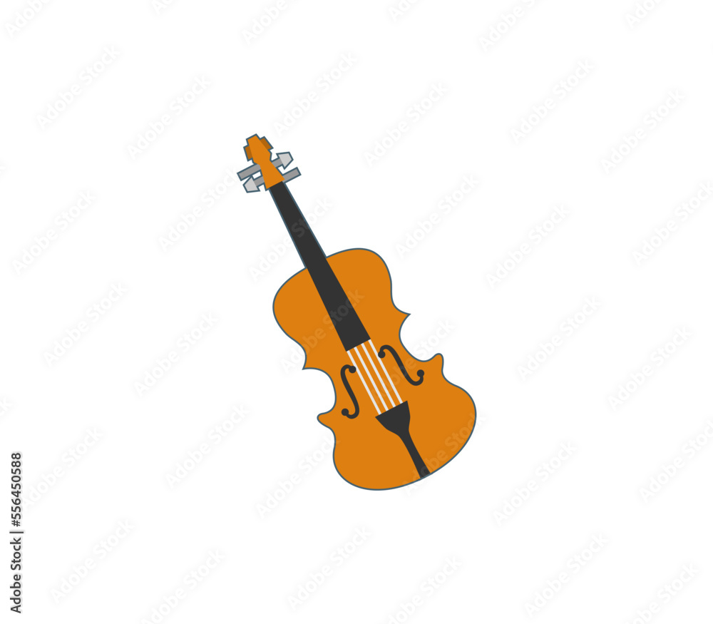 Fototapeta premium violin isolated on white