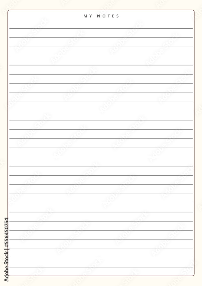Digital Notes Templates | Goodnotes | Minimalist Digital Notes Templates | Goodnotes | Minimalist