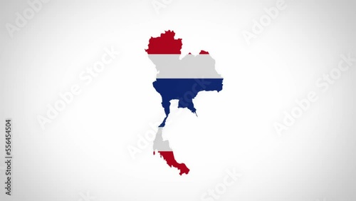 3D Disk with Thailand Map Intro