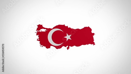 3D Disk with Turkey Map Intro