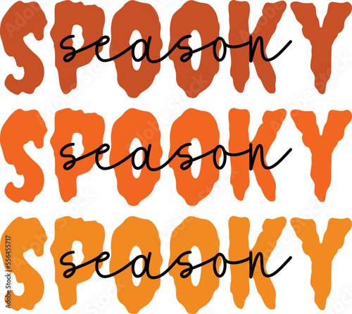 Spooky season,
Halloween SVG Design