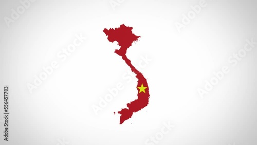 3D Disk with Vietnam Map Intro