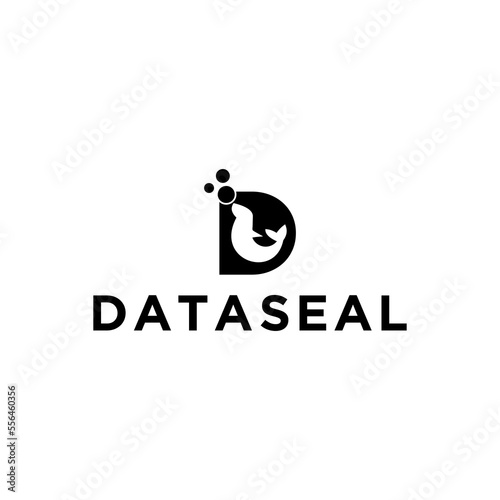 seals logo design sea lion security tech data 