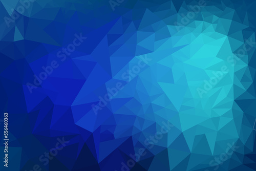 Fundo geométrico azul