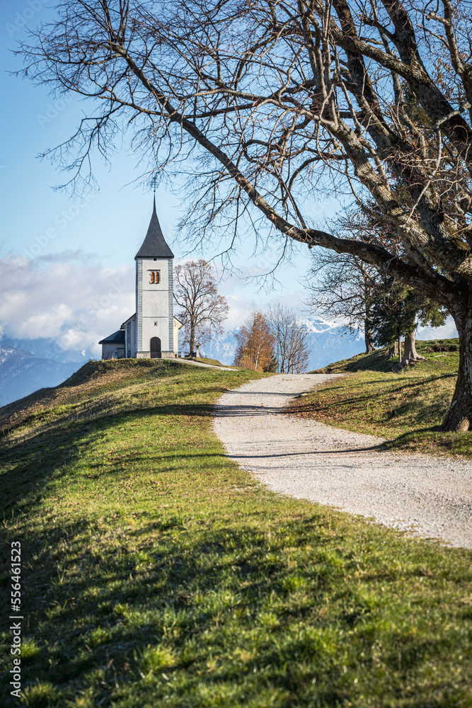 Saint Primoz church, Slovenia