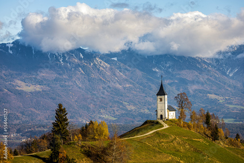 Saint Primoz church, Slovenia