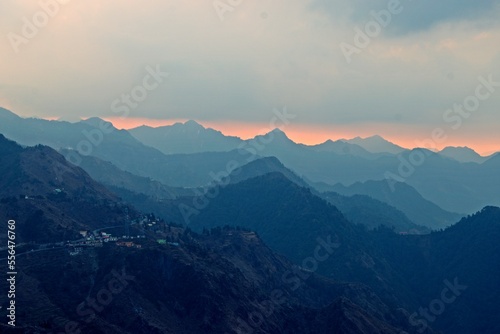 landscape view of uttrakhand mountains  © sumit