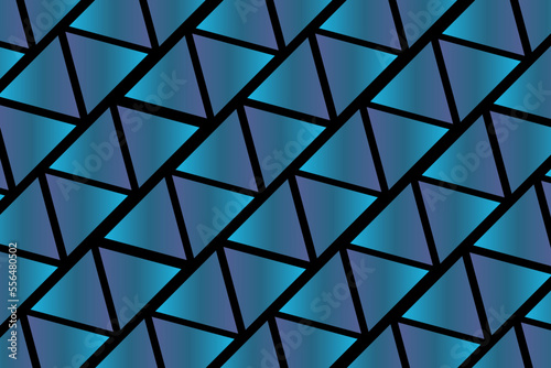 Abstract vector geometric background with triangles and futuristic gradient colors