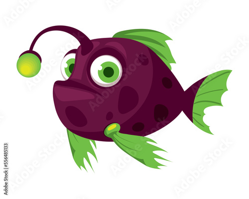 abyssal anglerfish icon photo