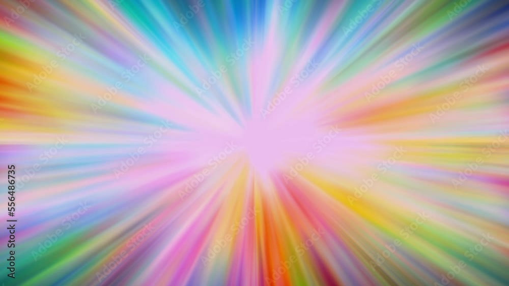 This stock motion graphics shows the movement of bright, multicolored rays This abstract background will decorate your projects. This stock motion graphics shows the movement of bright, multicolored rays This abstract background will decorate your projects.