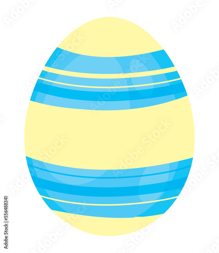 striped egg happy easter