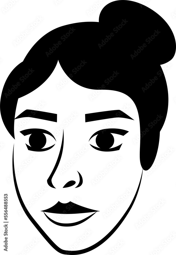 Woman portrait. PNG with transparent background. Woman portrait. PNG with transparent background.