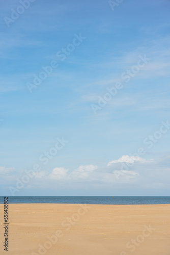 beach and sea in ostende