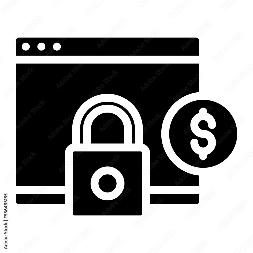 web lock glyph web lock glyph