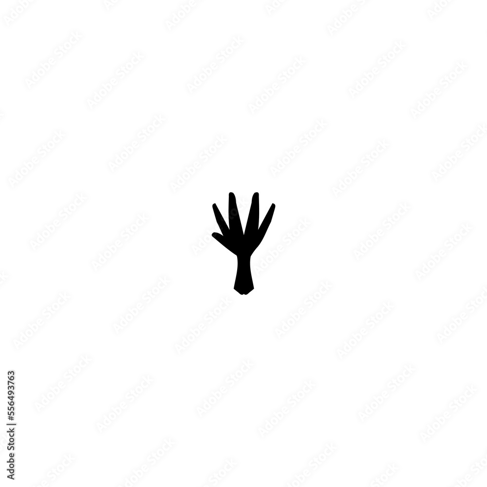 Hand icon. Simple style donate poster background symbol. Hand brand logo design element. Hand t-shirt printing. Vector for sticker. Hand icon. Simple style donate poster background symbol. Hand brand logo design element. Hand t-shirt printing. Vector for sticker.