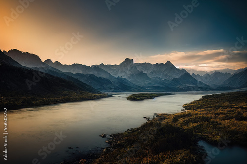 Sunrise in the mountains © CREATIVE STOCK