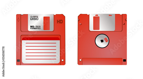 red floppy disk photo