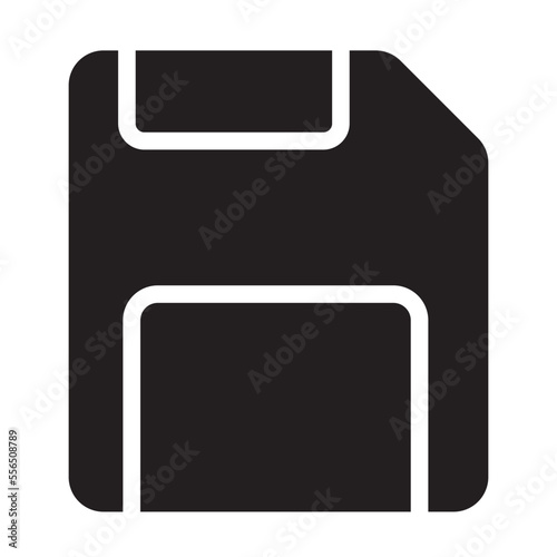 floppy glyph icon