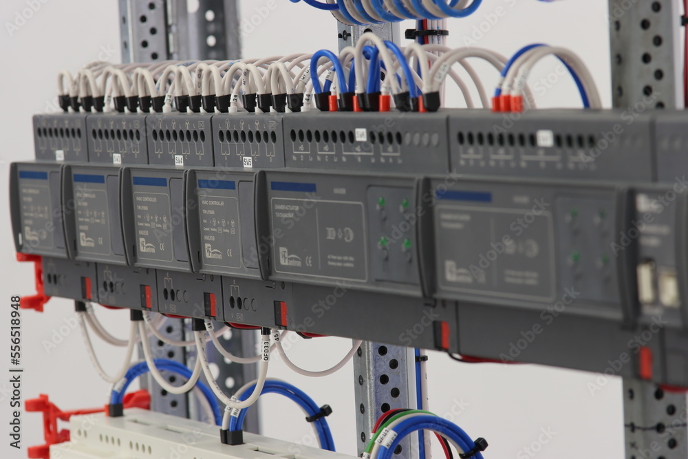 Tantron automation modules installed in an electrical switchboard for ...