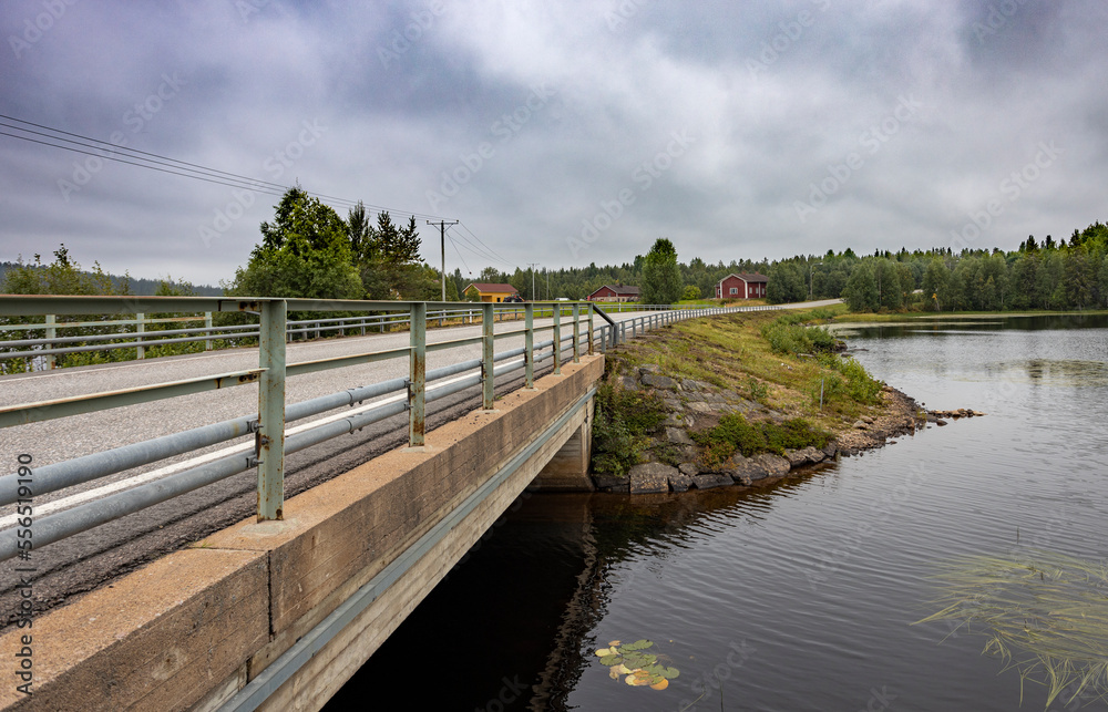 Obraz premium bridge over the river