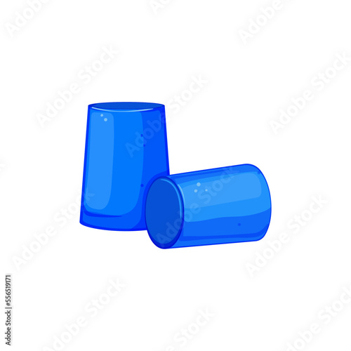 protection earplugs noise cartoon. protection earplugs noise sign. isolated symbol vector illustration