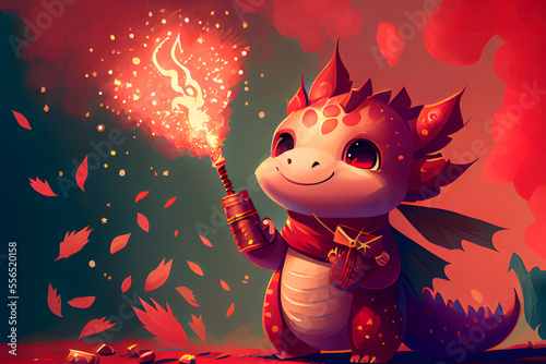 Happy Chinese New year, Dragon © Hui