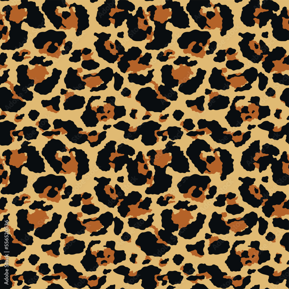 Leopard vector print, seamless fabric texture, animal pattern for print clothes, paper. Leopard vector print, seamless fabric texture, animal pattern for print clothes, paper.