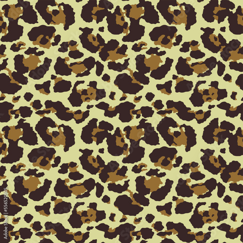  Leopard seamless print, fashionable stylish pattern for textiles, animal skin