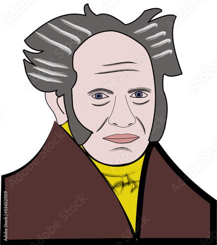 Il filosofo tedesco Arthur Schopenhauer