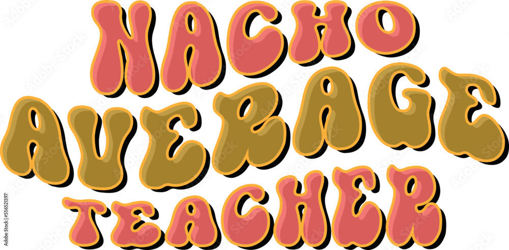 Retro Teacher Svg Design Retro Teacher Svg Design