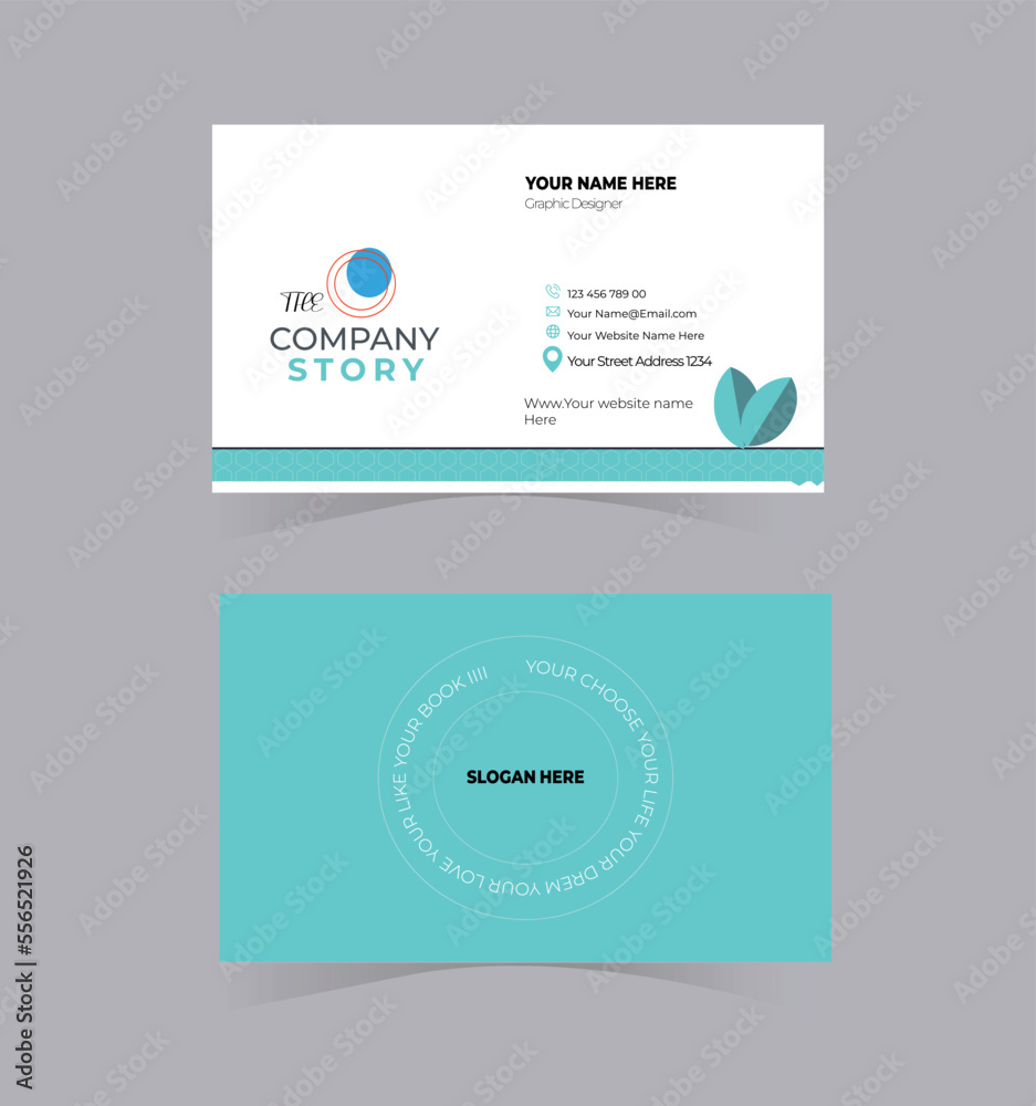 Vector Modern Creative and Clean Business Card Template Vector Modern Creative and Clean Business Card Template