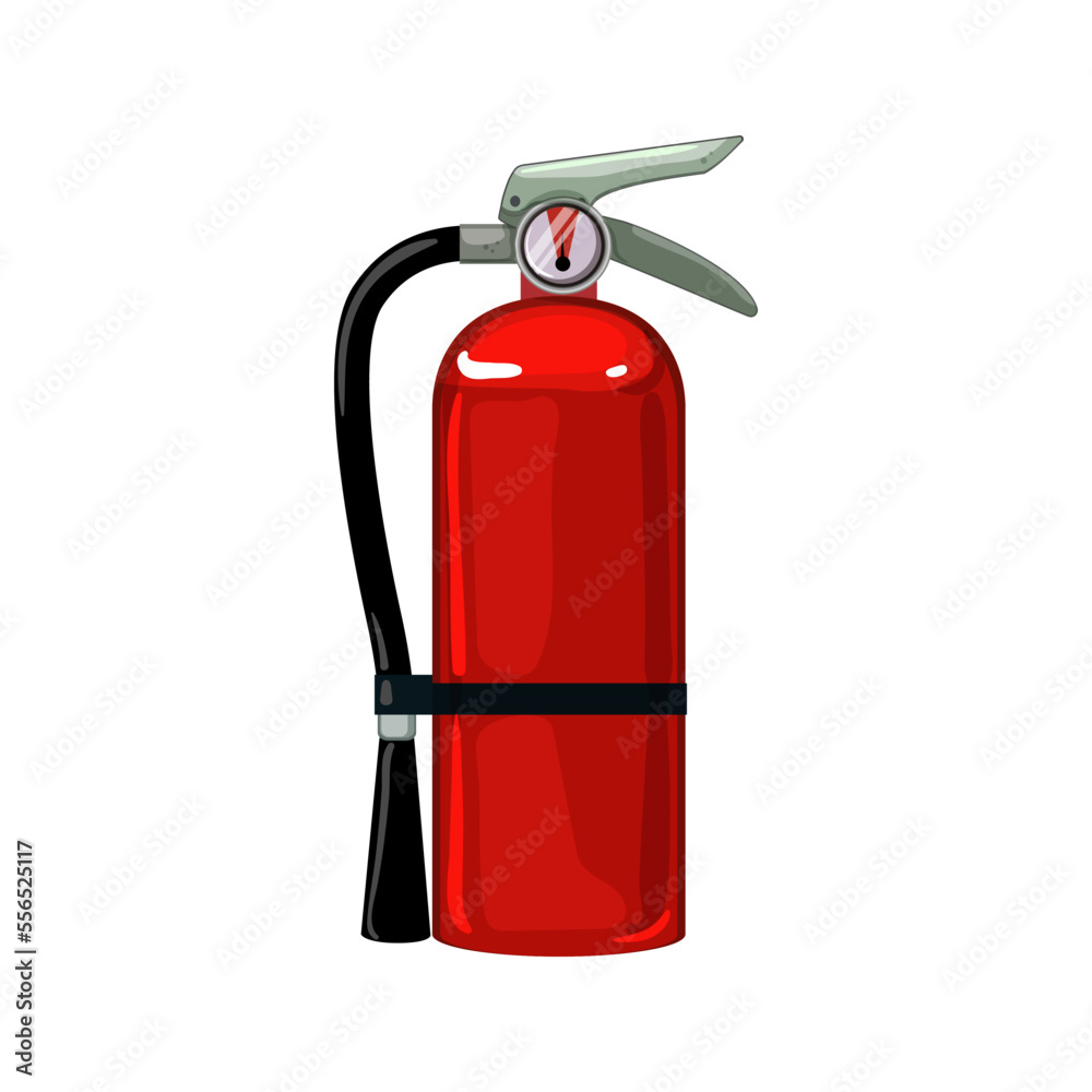 equipment fire extinguisher cartoon. equipment fire extinguisher sign. isolated symbol vector illustration equipment fire extinguisher cartoon. equipment fire extinguisher sign. isolated symbol vector illustration